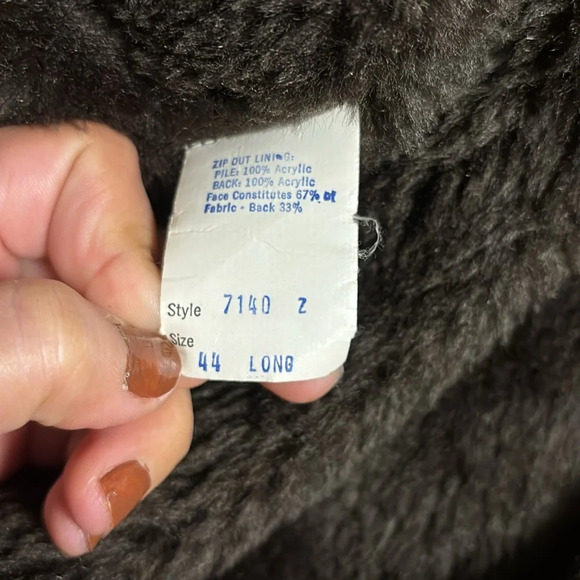 Grais vintage leather coat - Picture 4 of 8